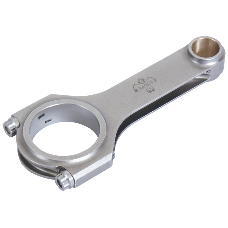 Eagle H-Beam Connecting Rod - 6.135 in Long - Bushed - 7/16 in Cap Screws - ARPL19 - Big Block Chevy - Set of 8