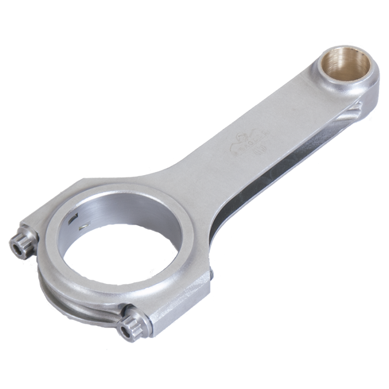 Eagle H-Beam Connecting Rod - 6.385 in Long - Bushed - 7/16 in Cap Screws - Forged - Big Block Chevy - Set of 8