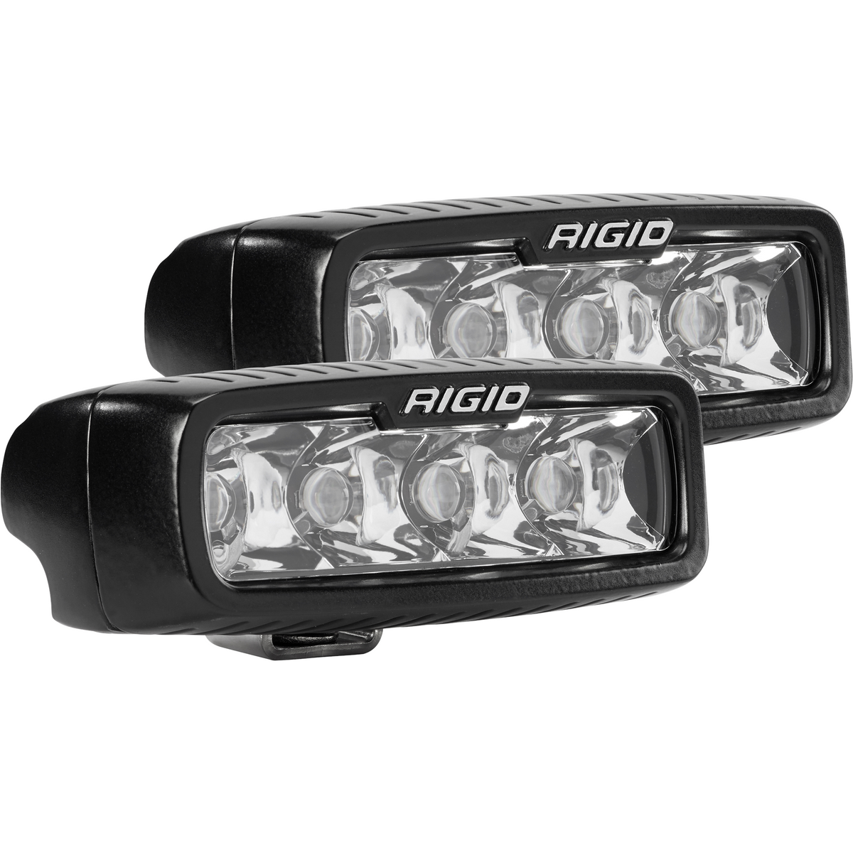 Rigid Industries LED Lights Pair SR-Q Series Spot Pattern