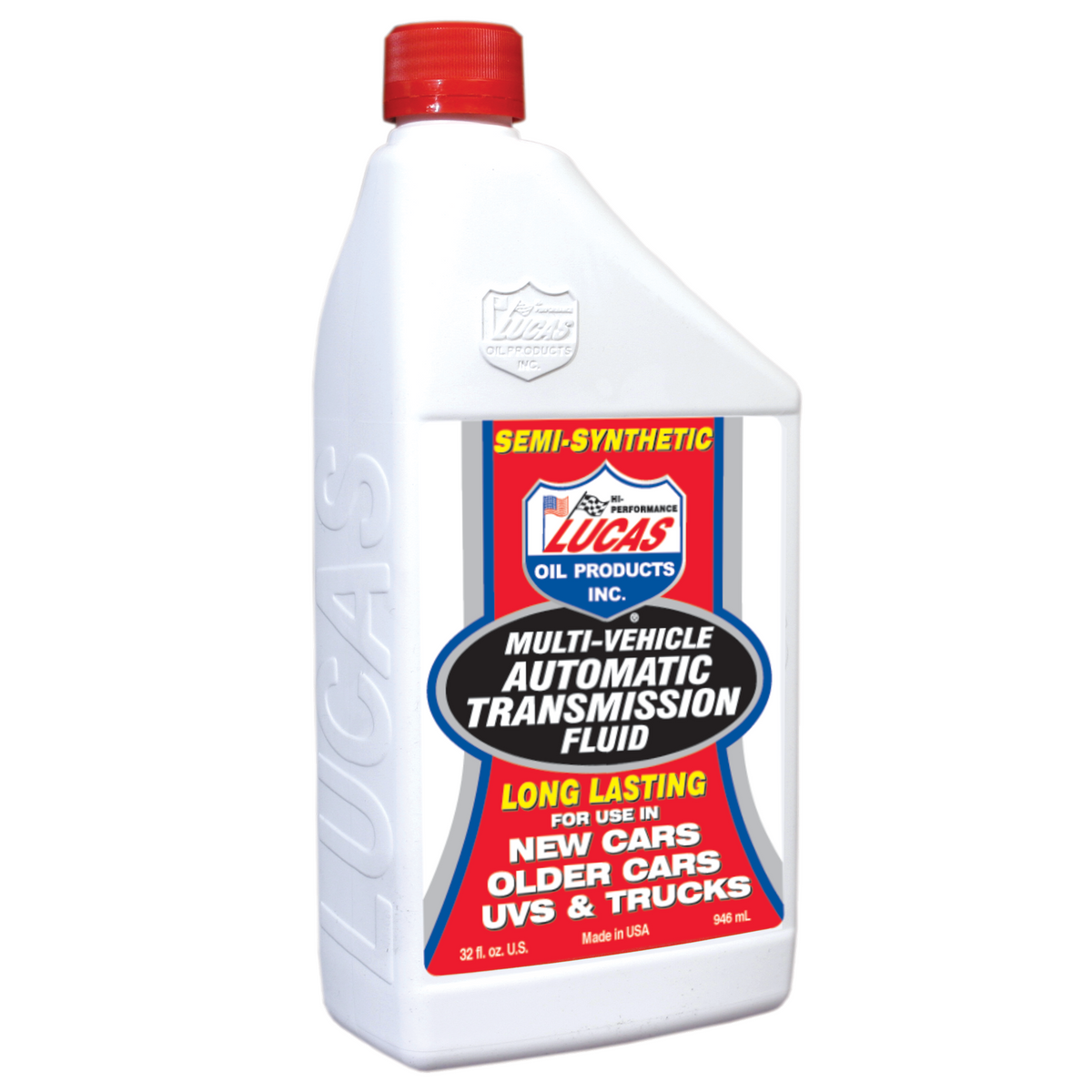 Lucas Oil Products Multi-Vehicle Transmission Fluid ATF Conventional 1 qt - Set of 6