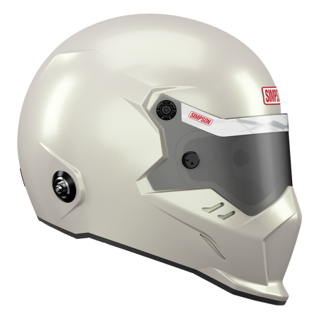 Simpson Kingsnake Helmet - Pearl White