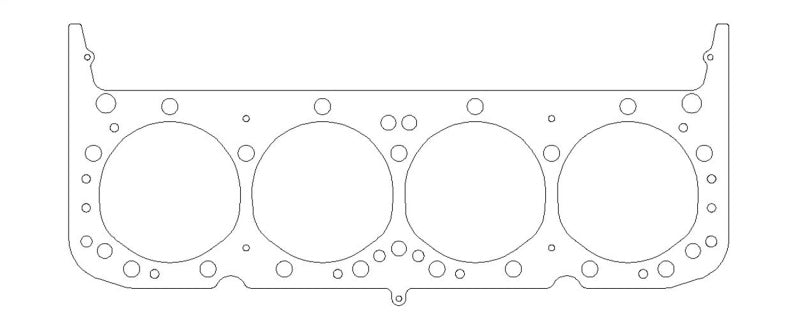 Cometic 4.100" Bore Head Gasket 0.040" Thickness Multi-Layered Steel SB Chevy