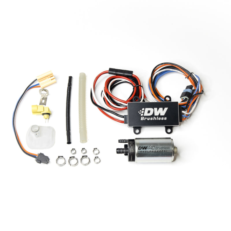 Deatschwerks DW440 Electric Fuel Pump - In-Tank - 440 lph - Gas/Ethanol - Speed Controller - Ford Mustang 2015-21