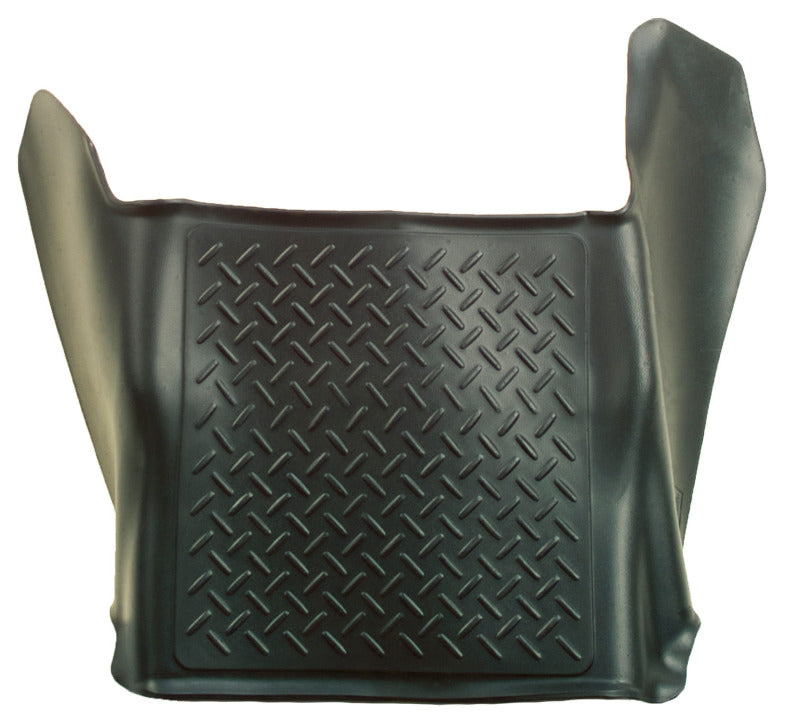 Husky Liners WeatherBeater Center Hump Floor Liner - Black - Ford Fullsize Truck 2015-21 - Crew/Super Cab