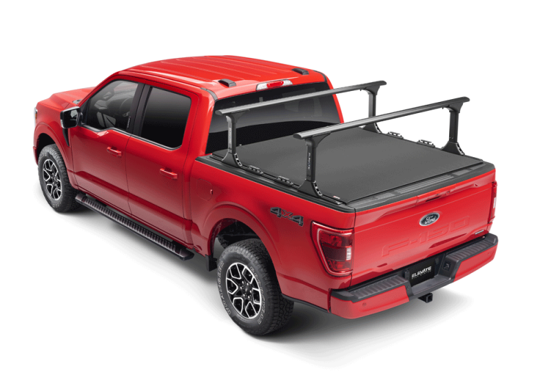 Truxedo Elevate Roof Rack - Adjustable - Black - Fullsize Truck