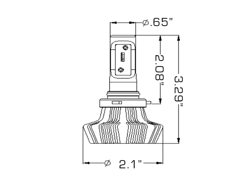 Oracle Lighting Technologies 9006 LED Headlight Bulbs