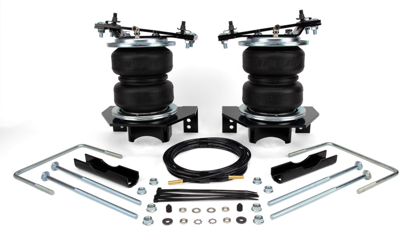 Air Lift Loadlifter 5000 Rear Air Spring Kit - 5000 lb Capacity - Black Brackets - Ford Fullsize Truck 2020