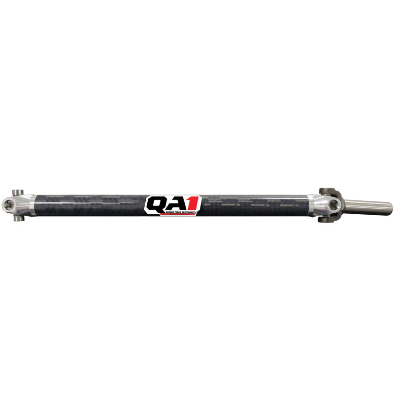 QA1 Dirt Modified Carbon Fiber Drive Shaft - 29 in Long - 2.25 in OD - 1310 U-Joints - 8 in Slip Yoke