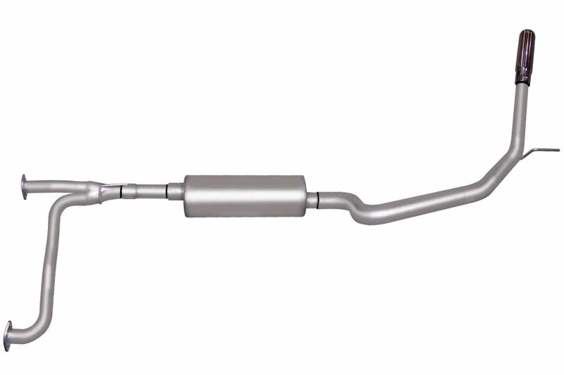 Gibson Cat-Back Single Exhaust System - 2-1/2 in Tailpipe - 3 in Tips - Polished Tips - Infiniti / Nissan Fullsize SUV 2004-11