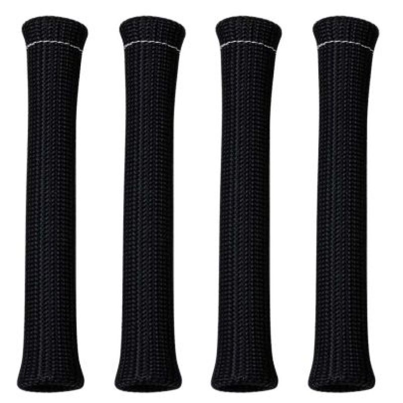 Moroso Spark Plug Boot Protectors - High Temperature - Black (Set of 4)