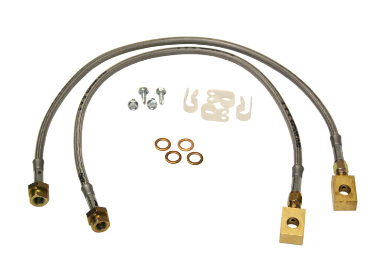 Skyjacker Stainless Steel Brake Line - Front Lift Height: 0 in.