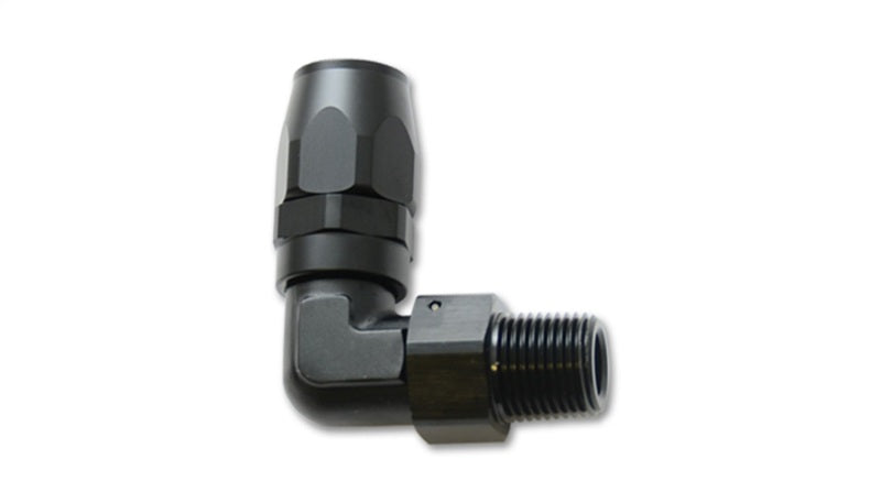 Vibrant Performance Male -08 AN x 1/2" 90 Degree Hose End Fitting