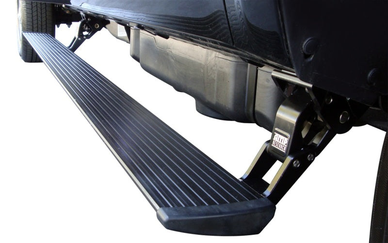 AMP Research PowerSteps Running Board - Aluminum - Black Anodize - Crew/Extended Cab - GM Fullsize Truck 2011-14 (Pair)