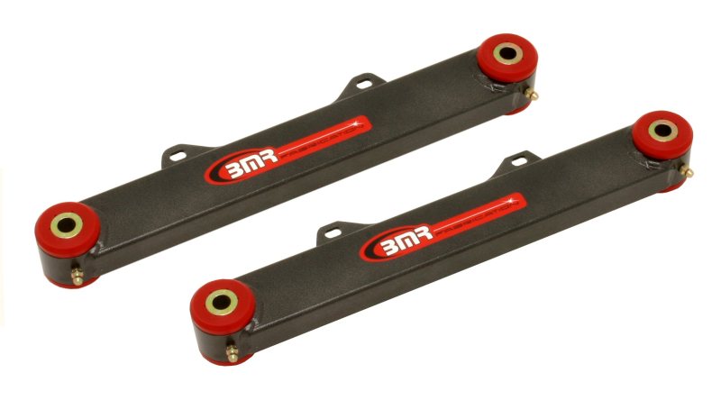 BMR Suspension Toe Rods - Rear - Non-Adjustable  - Black Hammertone - 2010-15 Camaro