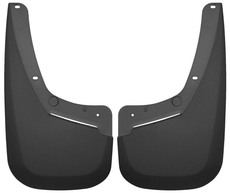 Husky Liners Front Mud Guards - Black / Textured - GM Fullsize Truck 2007-13 - Pair