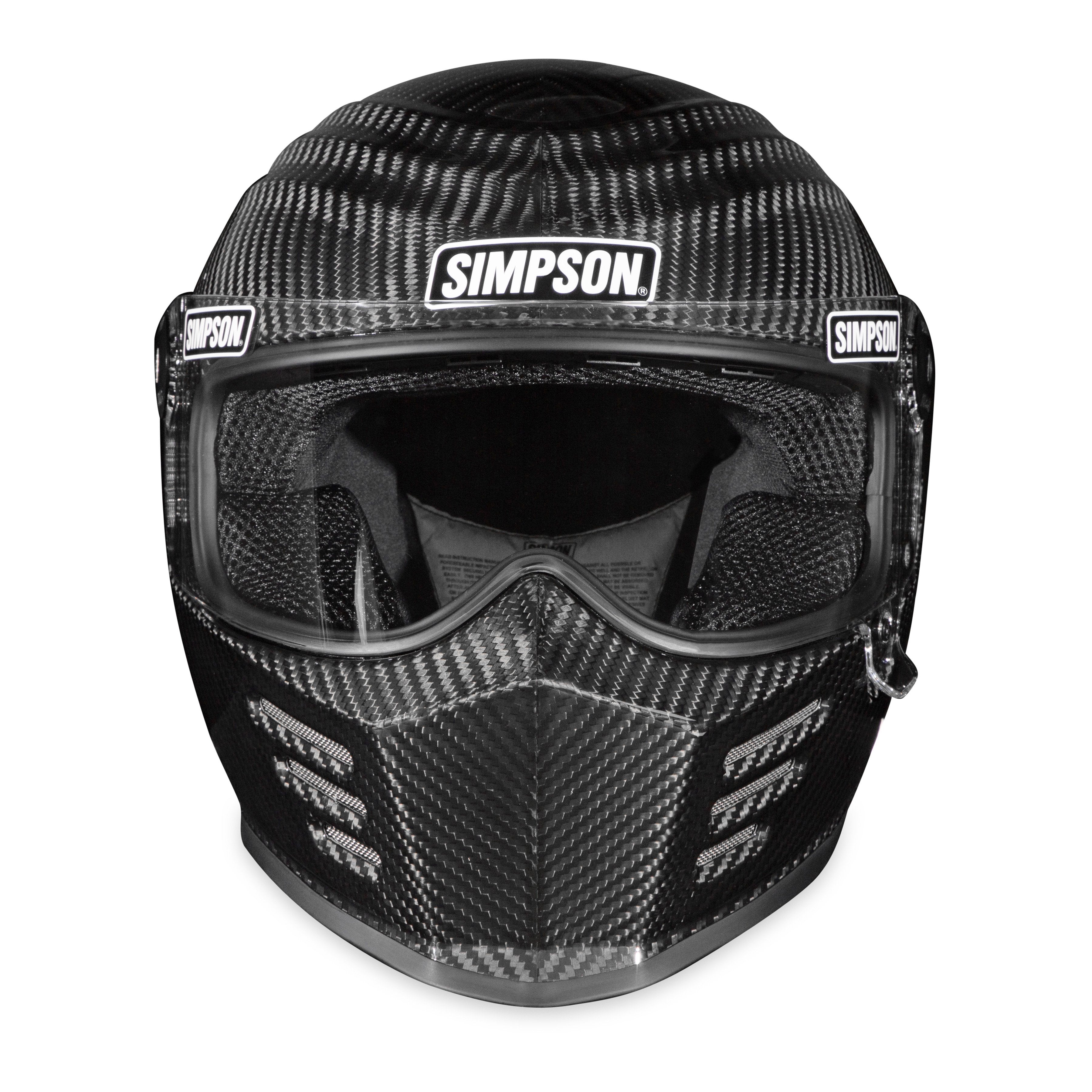 Simpson Outlaw Bandit 3.0 Helmet - Carbon Fiber