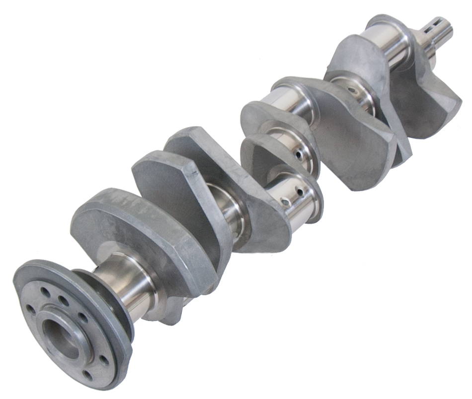 Eagle Forged Steel Crankshaft - 3.48 in Stroke - Internal Balance - 2-Piece Seal - Small Block Chevy