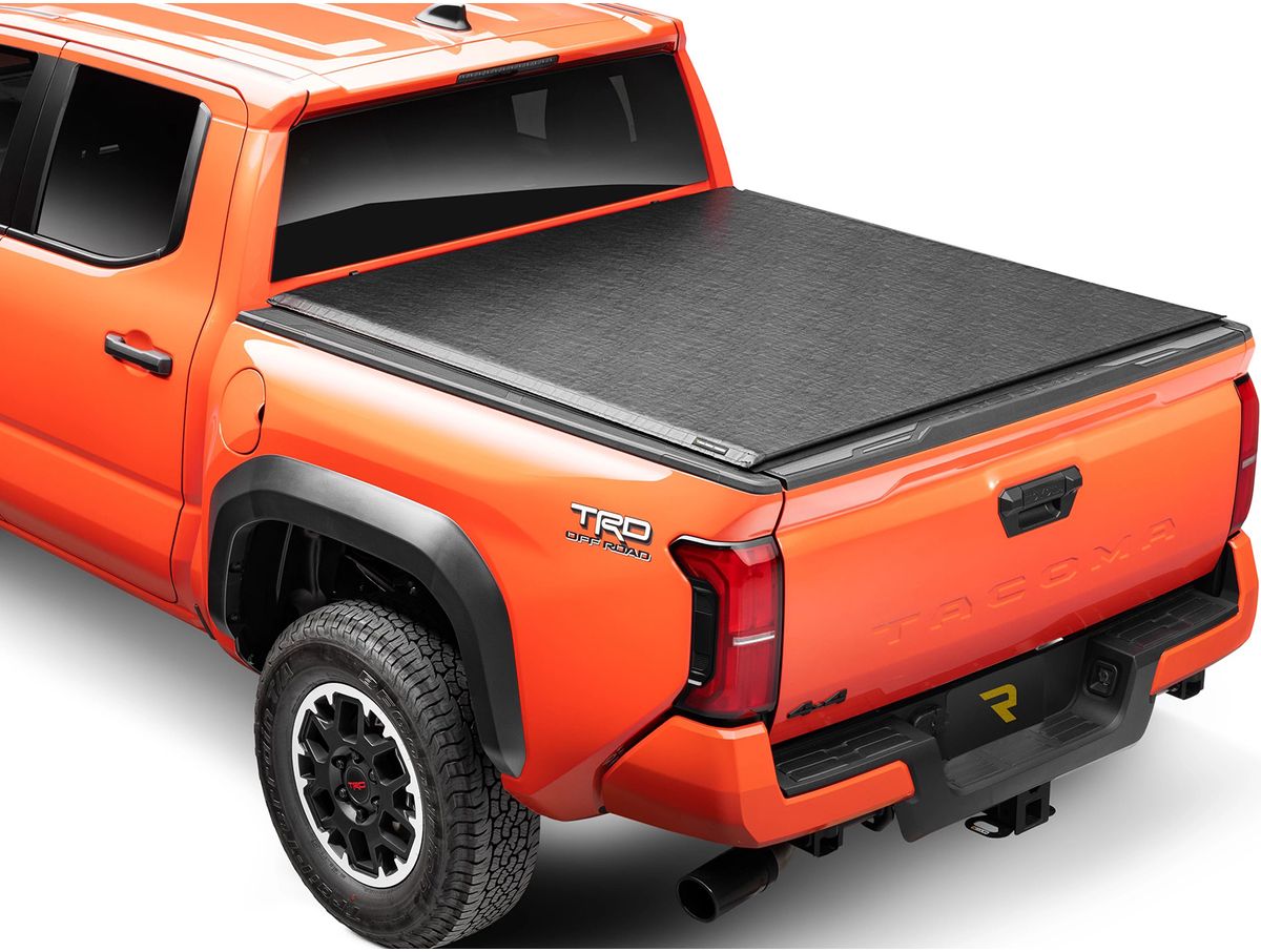 Truxedo Lo Pro QT Tonneau Cover - Black - 5 ft Bed - Toyota Midsize Truck 2024