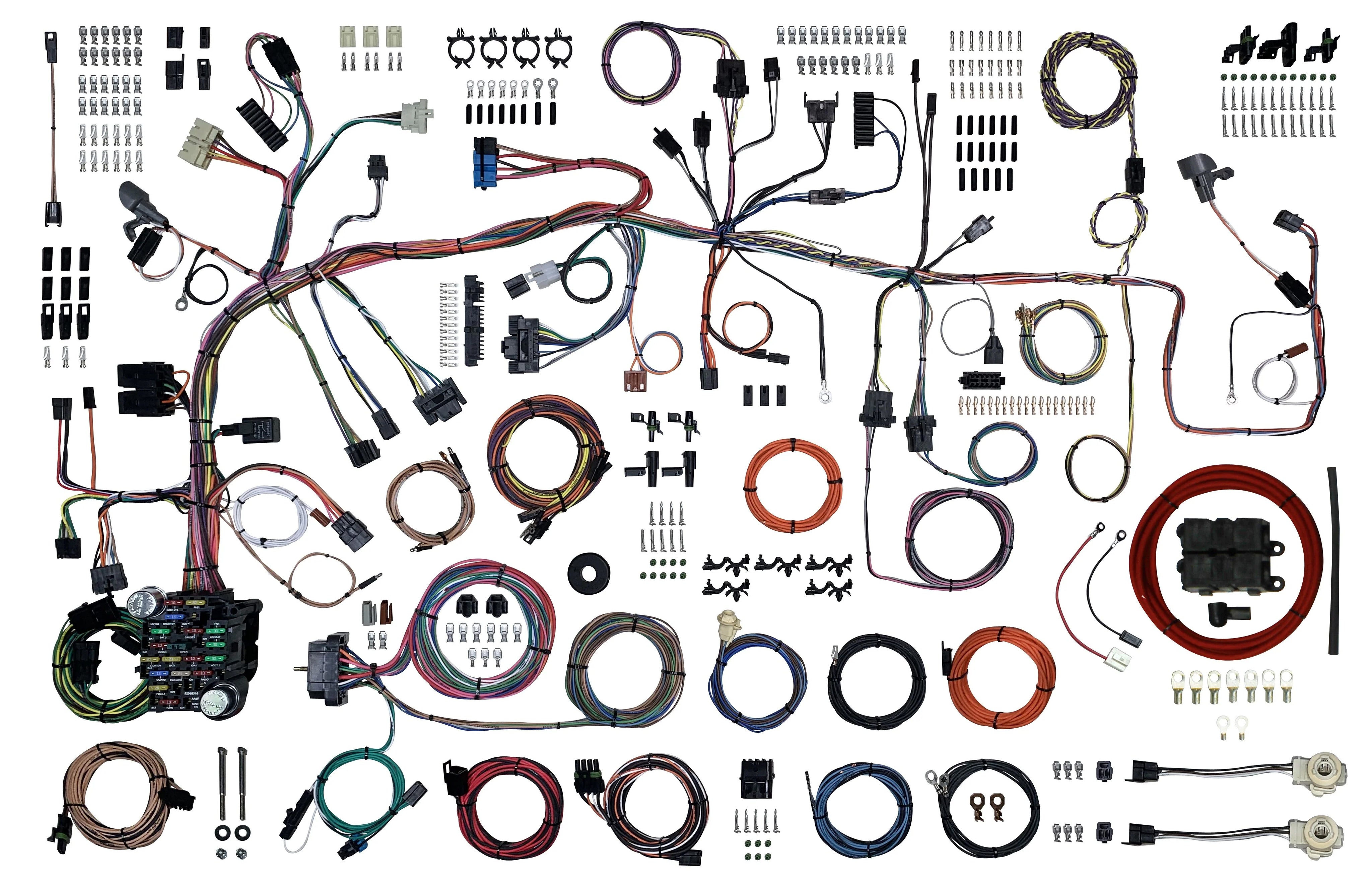 American Autowire Classic Update Car Wiring Harness - Jeep Wrangler YJ 1987-90