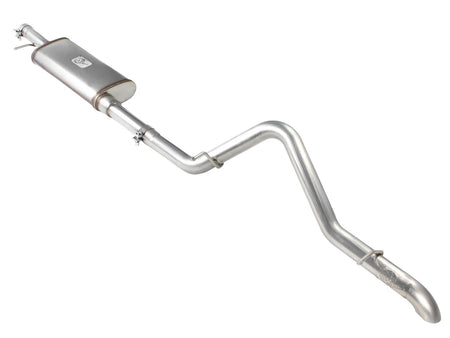 aFe Power Mach Force-XP Cat-Back Stainless Exhaust System - 2-1/2 in Diameter - Jeep Wrangler JK 2012-18