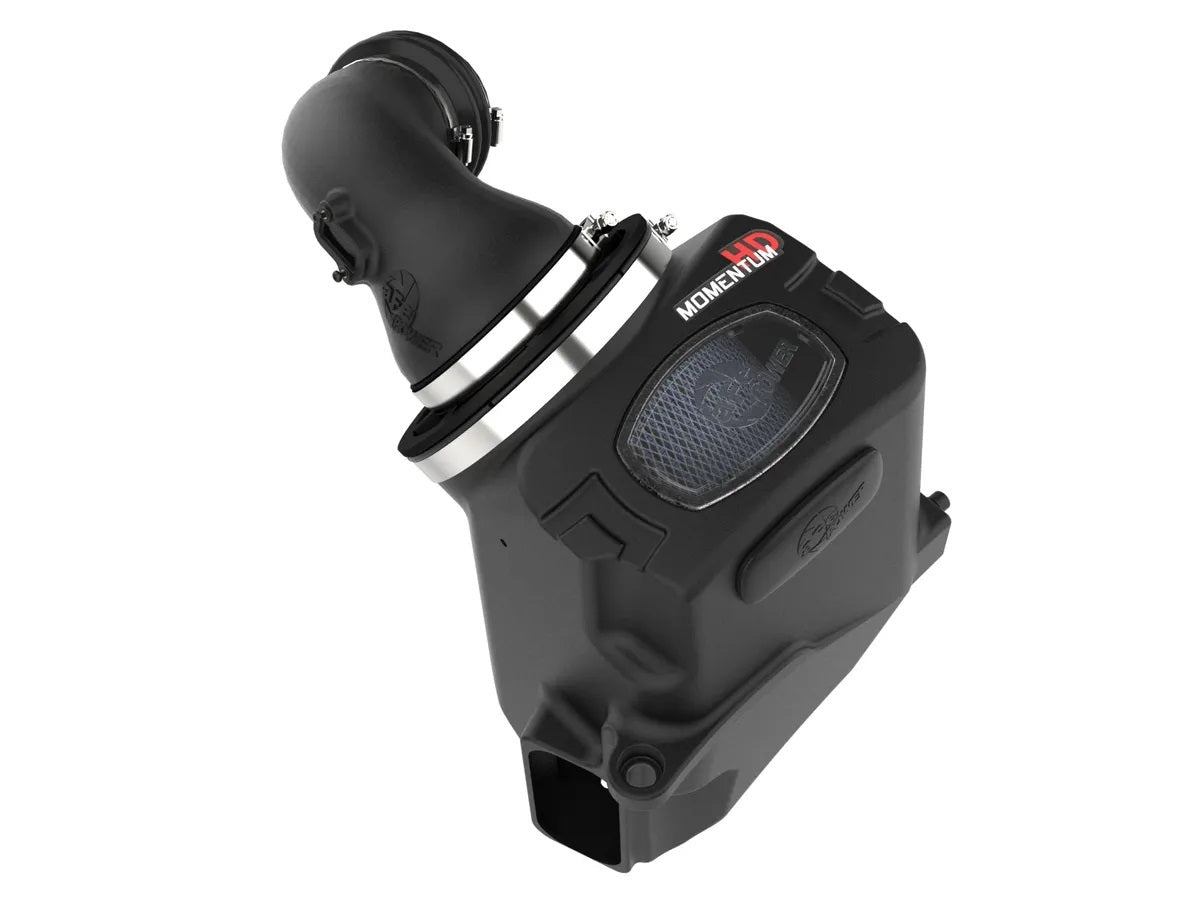 aFe Power Momentum HD Air Induction System - Black - Duramax I6 - GM Fullsize SUV / Truck 2020-25 50-70121T