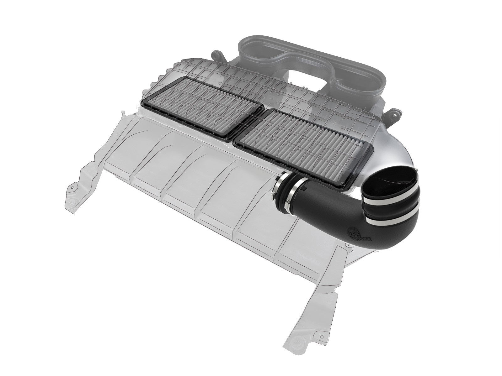 AFE Power Super Stock Air Intake - Mopar Gen III Hemi - Ram Fullsize Truck 2021-24 TRX 55-10014D