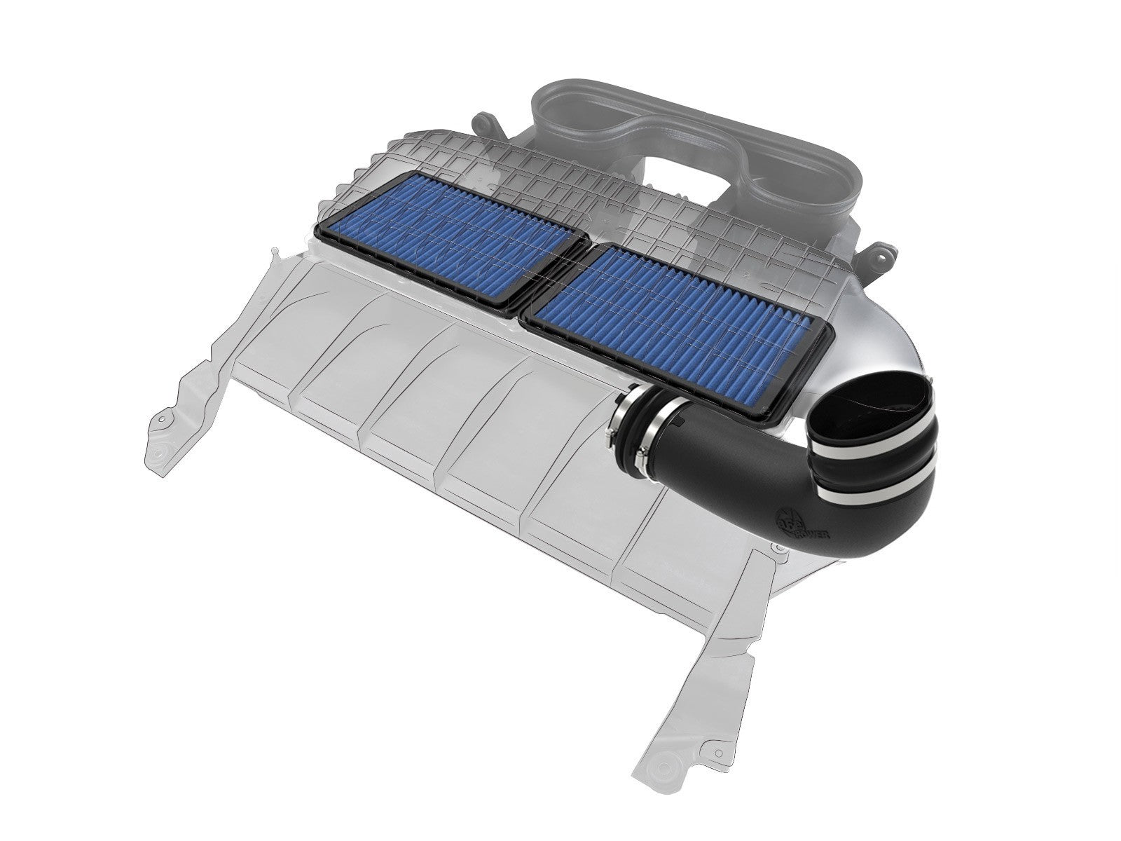 AFE Power Super Stock Air Intake - Mopar Gen III Hemi - Ram Fullsize Truck 2021-24 TRX 55-10014R