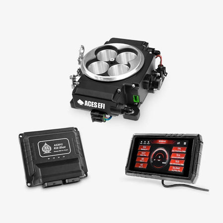ACES Fuel Injection Killshot II 4-bbl EFI Fuel Injection - Black Ceramic Coating