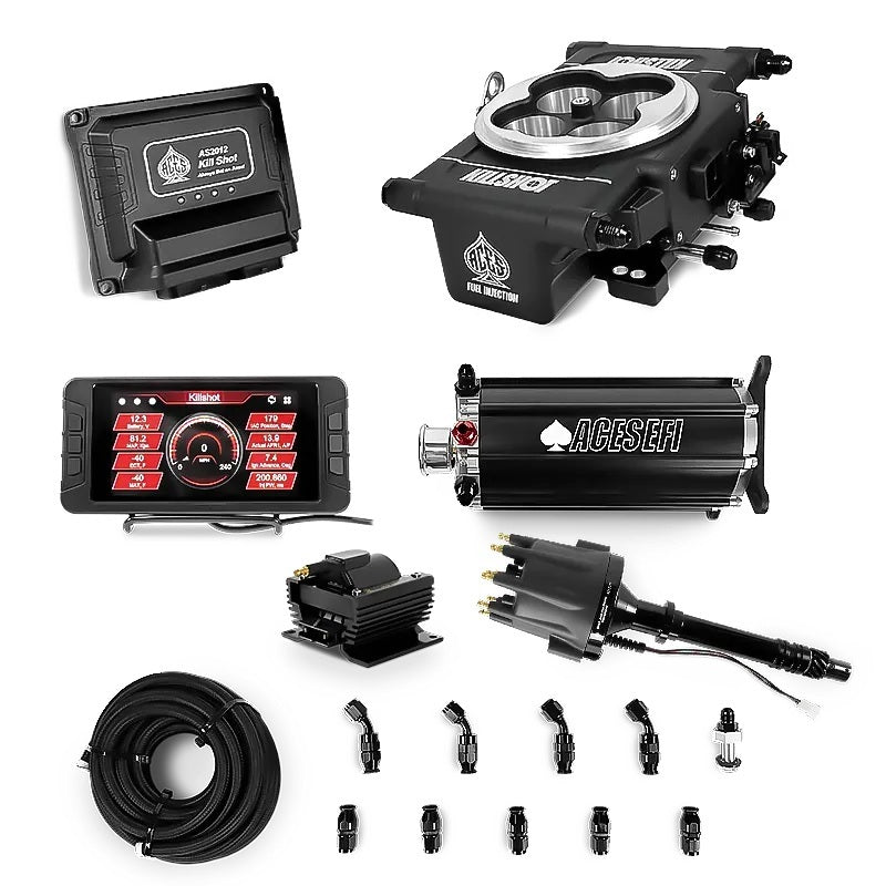 ACES Fuel Injection Killshot EFI Master Fuel Injection - Black Ceramic Coating
