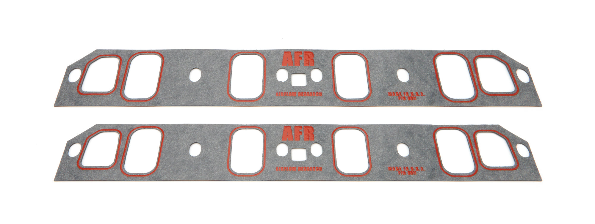 AFR Intake Manifold Gasket - 1.29 x 2.12 in Rectangle Ports - Small Block Ford (Pair)