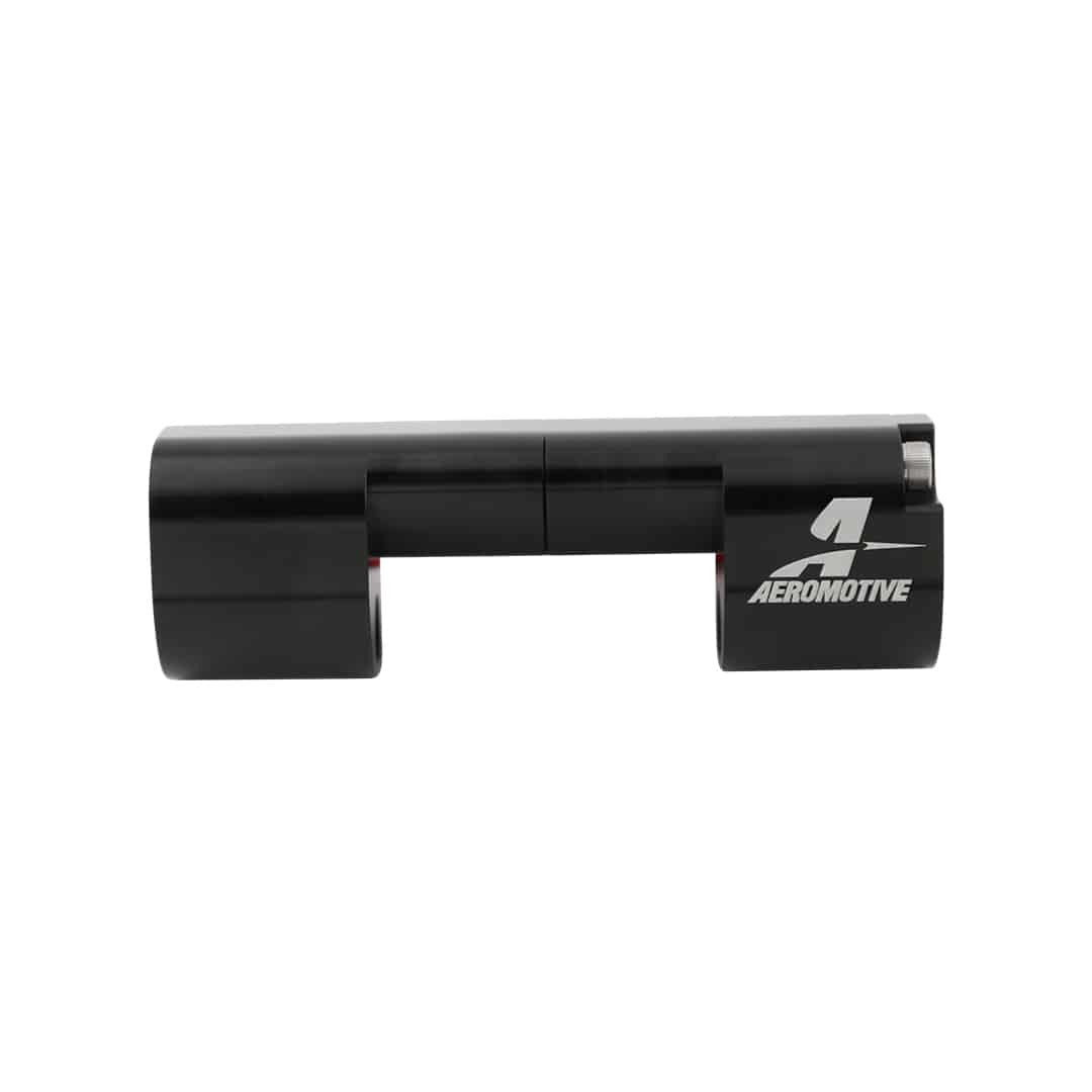 Aeromotive FlexFuel Sensor Adapter Adapter Fitting - Two 10 AN Female Outlets - Black