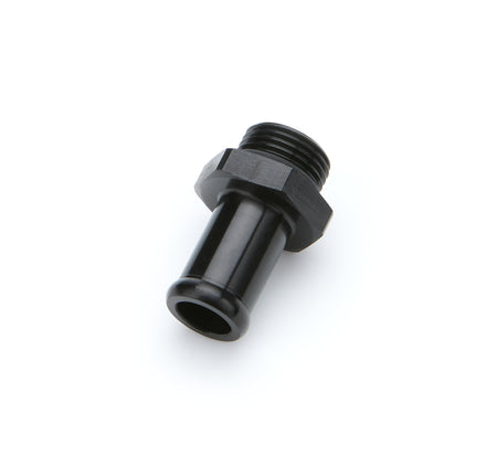 Aeromotive 8 AN Male O-Ring to 5/8 in Hose Barb Straight Adapter Fitting - Black