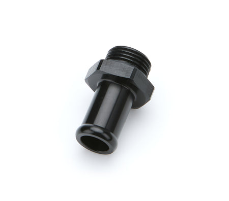 Aeromotive 8 AN Male O-Ring to 5/8 in Hose Barb Straight Adapter Fitting - Black