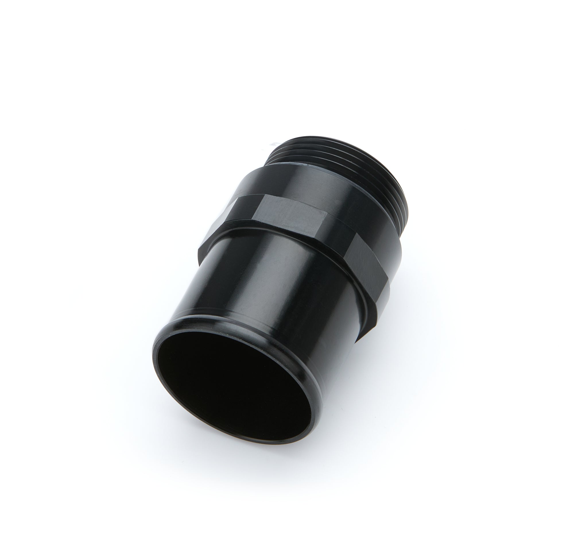 Aeromotive 20 AN Male O-Ring to 1-3/4 in Hose Barb Straight Adapter Fitting - Black
