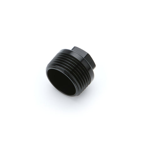 Aeromotive Aluminum 1 in NPT Hex Head Plug - Black