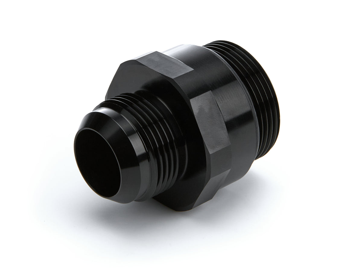 Aeromotive Straight 16 AN Male to 20 AN Male O-Ring Fitting - Black