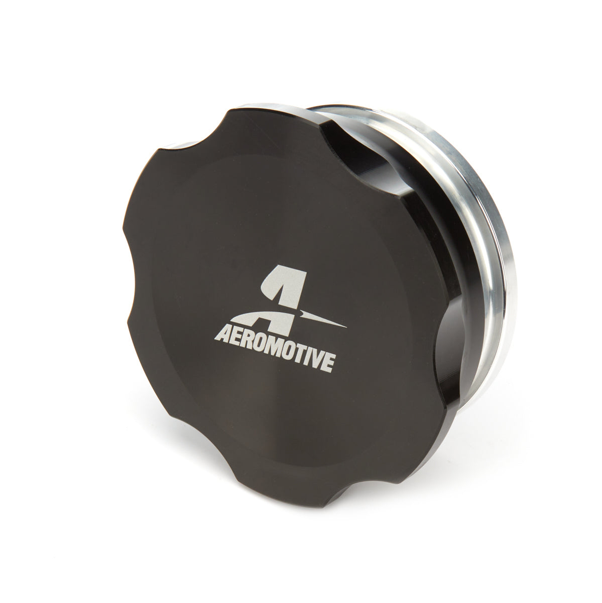 Aeromotive Raised Cell Mount Screw-On Fuel Filler Cap Assembly - Black