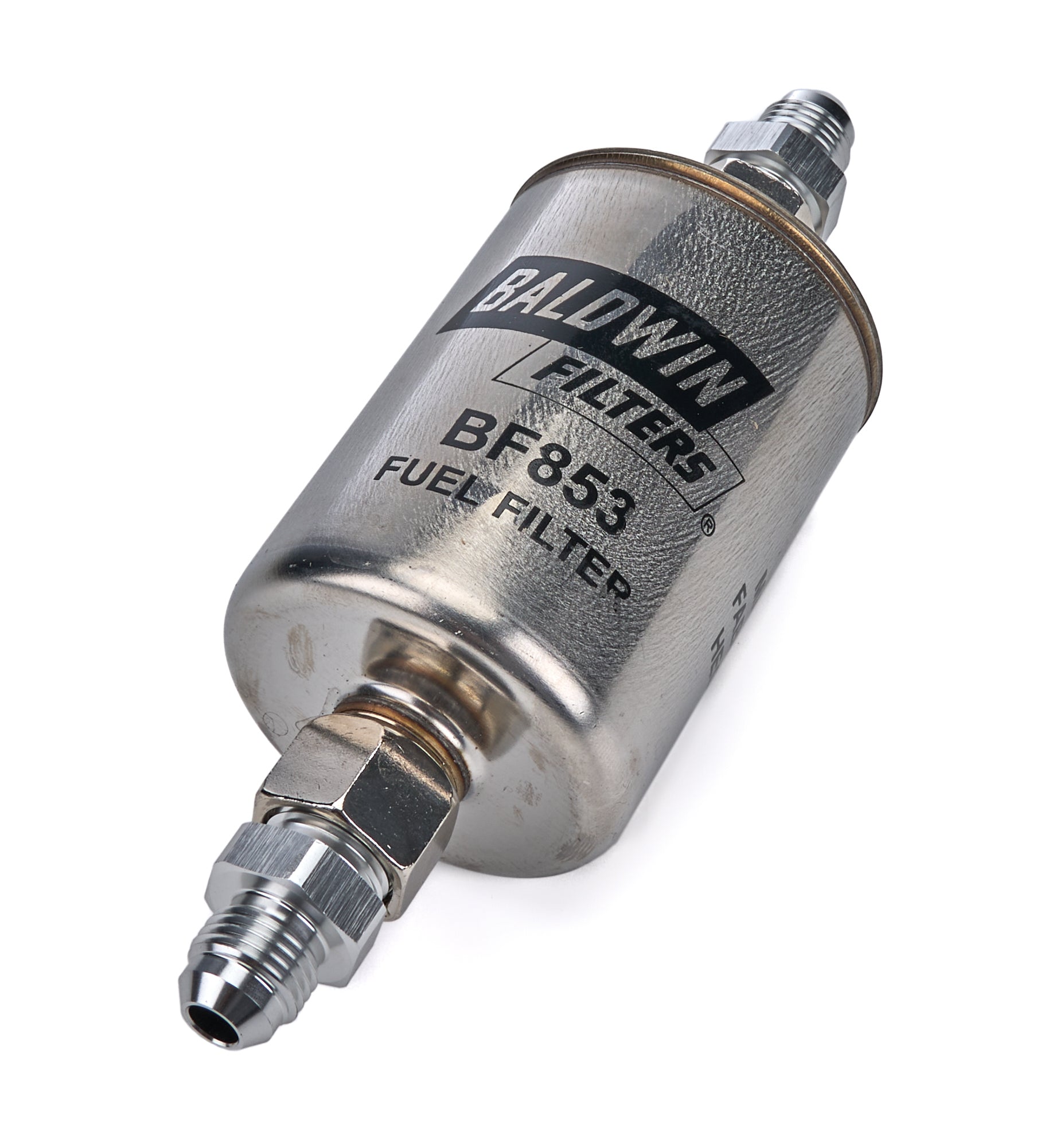 Aeromotive In-Line Fuel Filter - 25 Micron - Cellulose Element - 16 mm x 1.50 Female Inlet / Outlet - Zinc