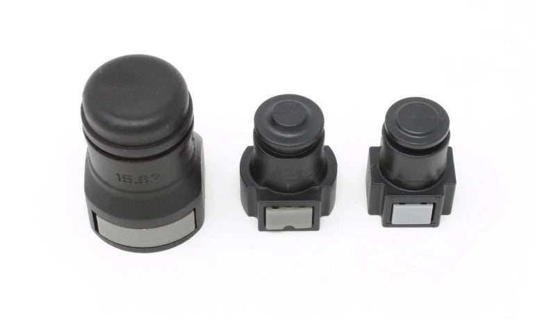 Aeromotive Blanking Cap - 5/8 in / 3/8 in / 5/16 in - Black - LT-Series Fuel Pump Module Hats