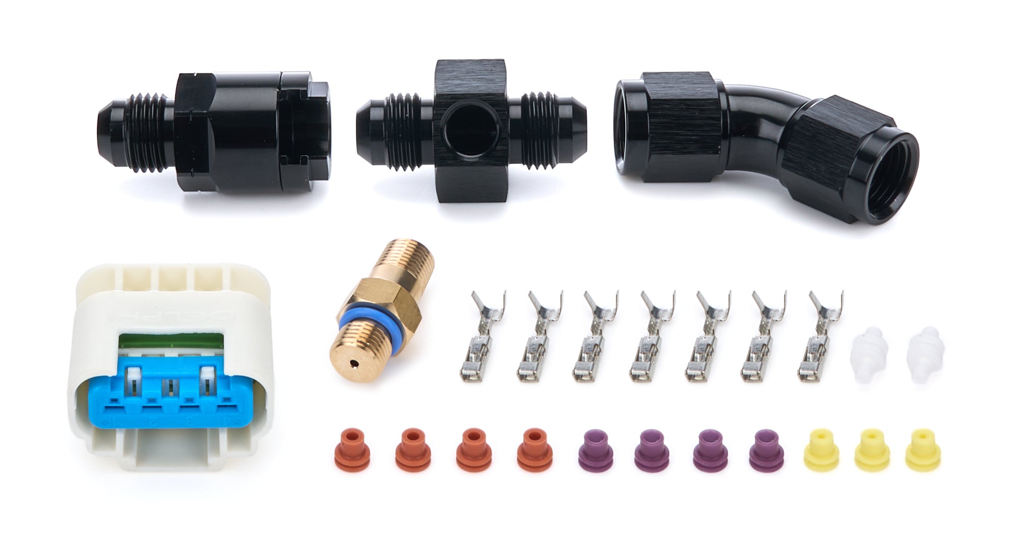 Aeromotive 4 Pin OEM Adapter - White 66716