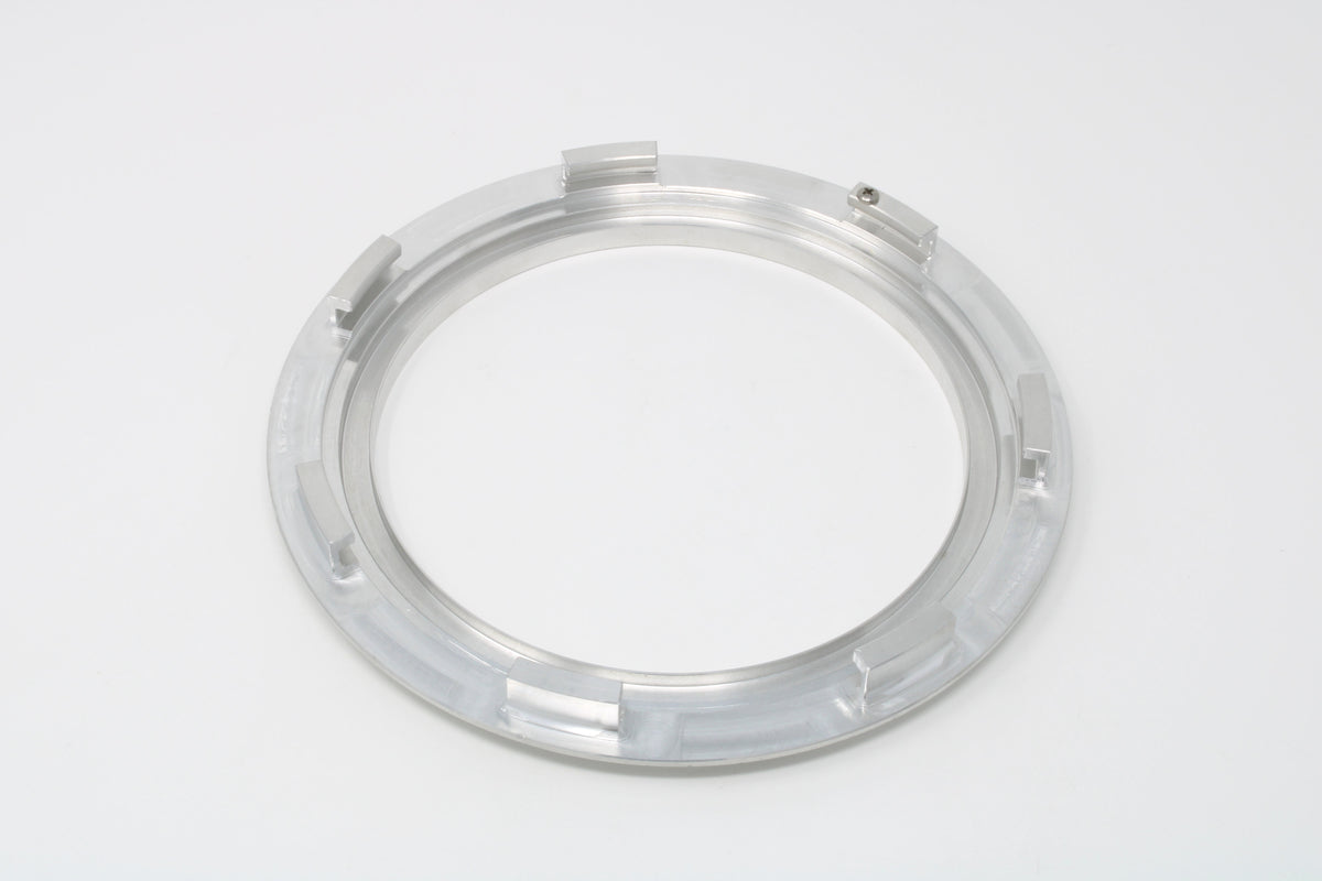 Aeromotive Fuel Pump Mounting Ring - 6 in Diameter - 6.375 in Mounting Hole - Twist-Lock