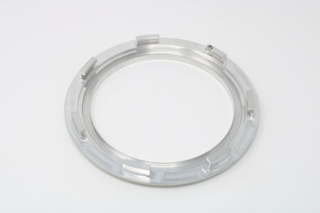 Aeromotive Fuel Pump Mounting Ring - 6 in Diameter - 6.375 in Mounting Hole - Twist-Lock