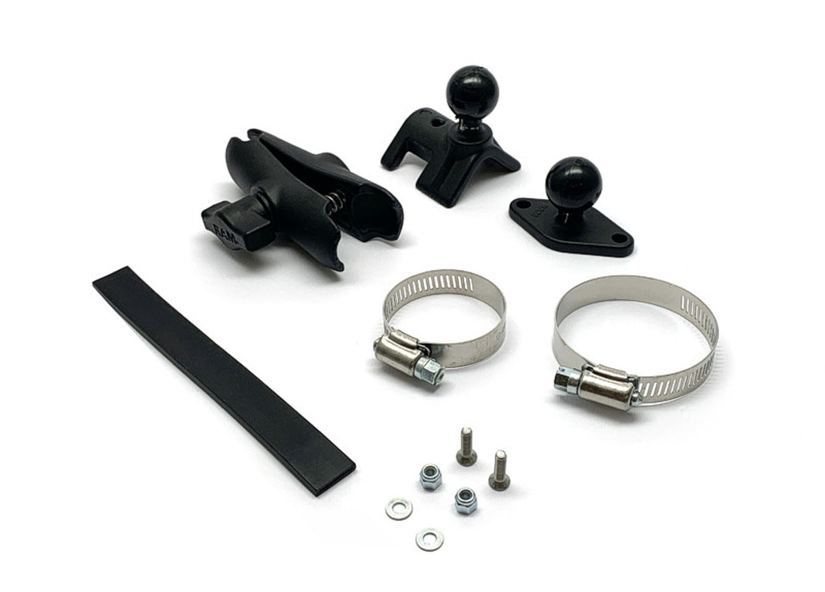AIM Sports Roll-Bar Mounting Kit - 1 to 2 in Tube - Black - AiM Solo2