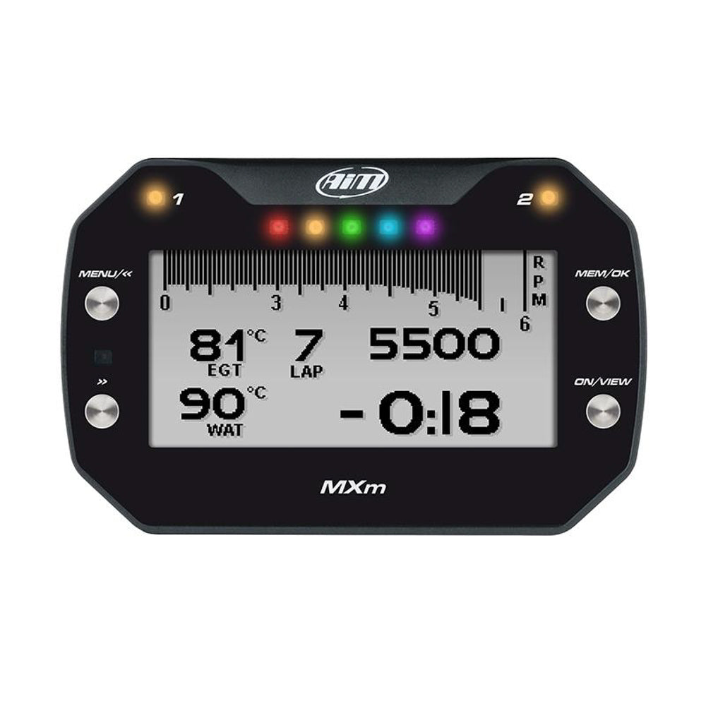AIM Sports MXM Data Logger - Speed / RPM / Lambda / Temperature