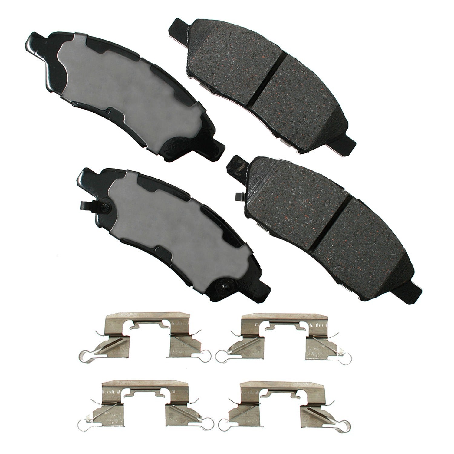 Akebono Brakes ProAct Ultra-Premium Front Brake Pads - Nissan Micra / Versa 2012-17