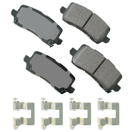 Akebono Brakes ProAct Ultra-Premium Front Brake Pads - Acura RLX / TLX 2014-18