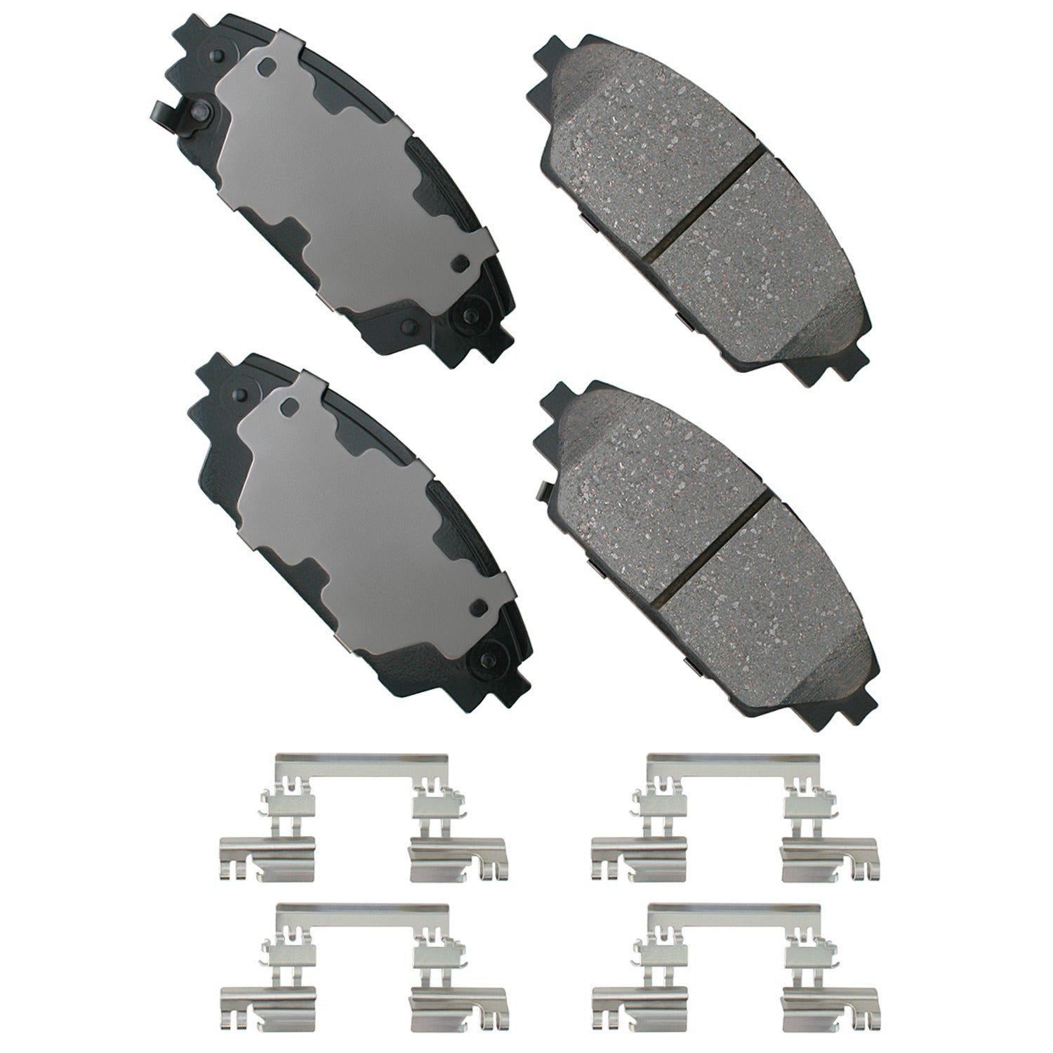 Akebono Brakes ProAct Ultra-Premium Front Brake Pads - Mazda 3 / CX-3 2014-18
