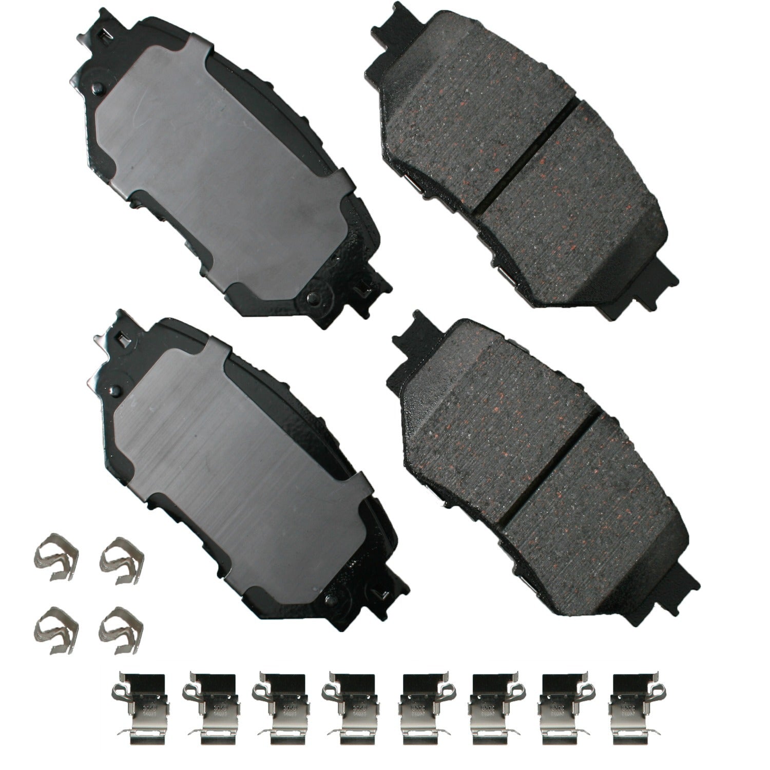 Akebono Brakes ProAct Ultra-Premium Front Brake Pads - Mazda 3 2014-18