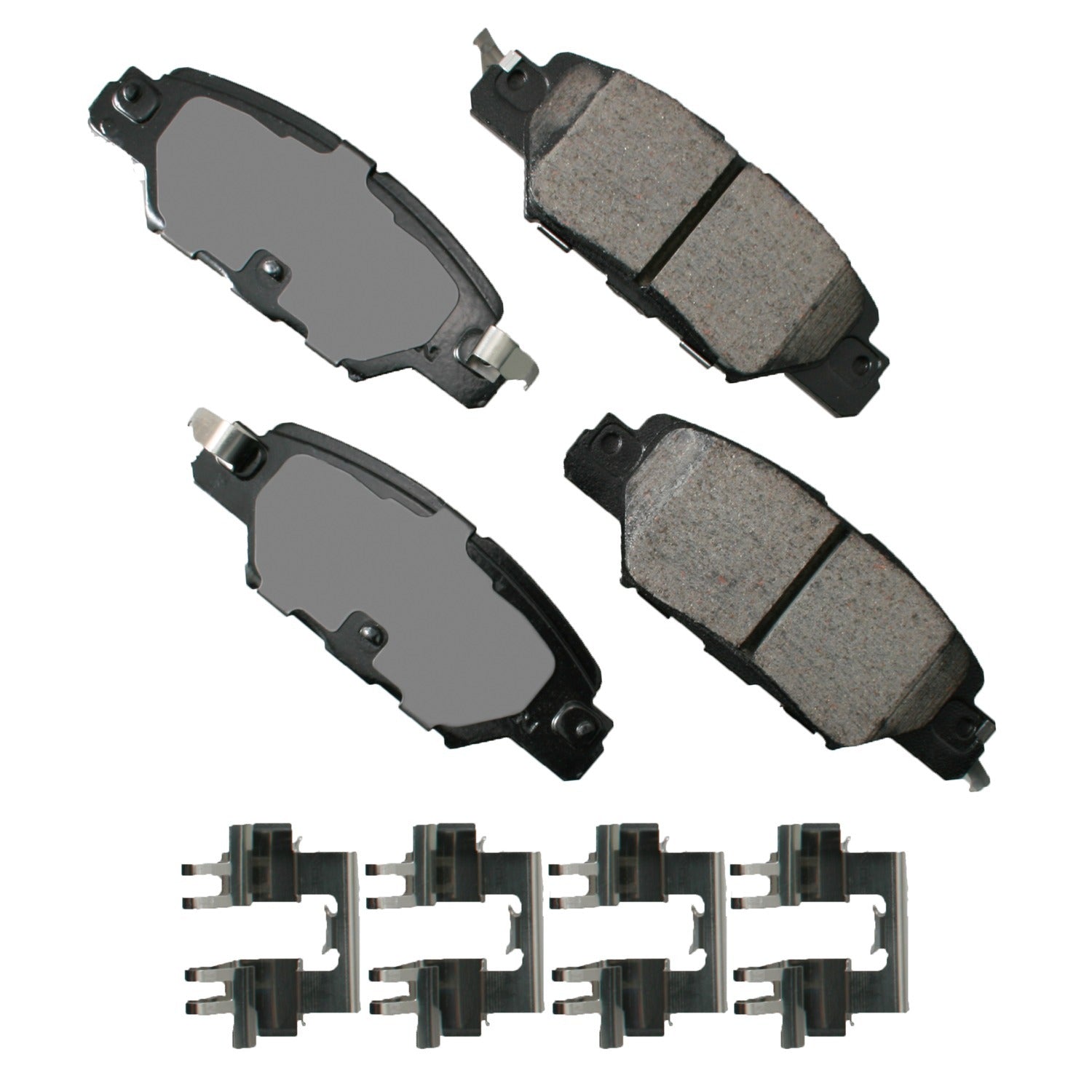 Akebono Brakes ProAct Ultra-Premium Rear Brake Pads - Mazda CX-5 2016-18
