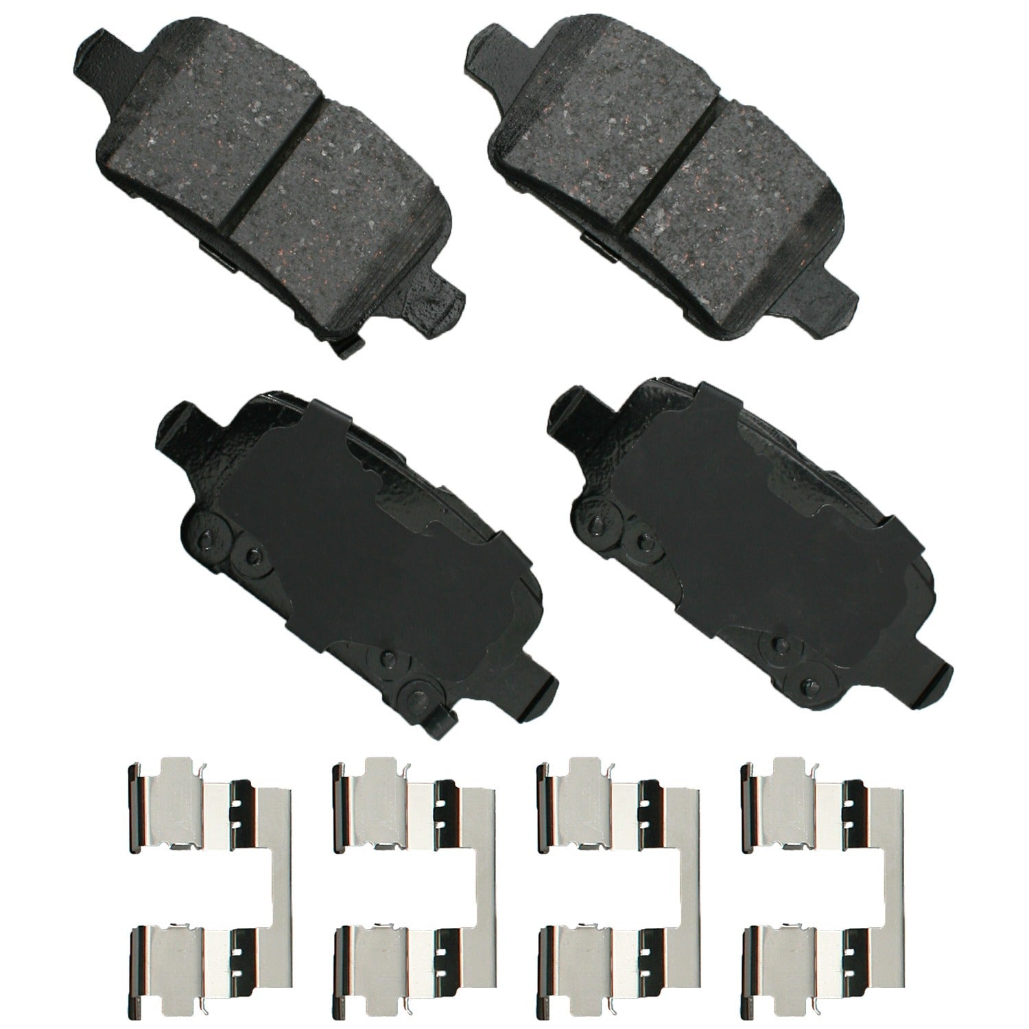 Akebono Brakes ProAct Ultra-Premium Rear Brake Pads - Buick LaCrosse / Chevy Bolt 2017-19